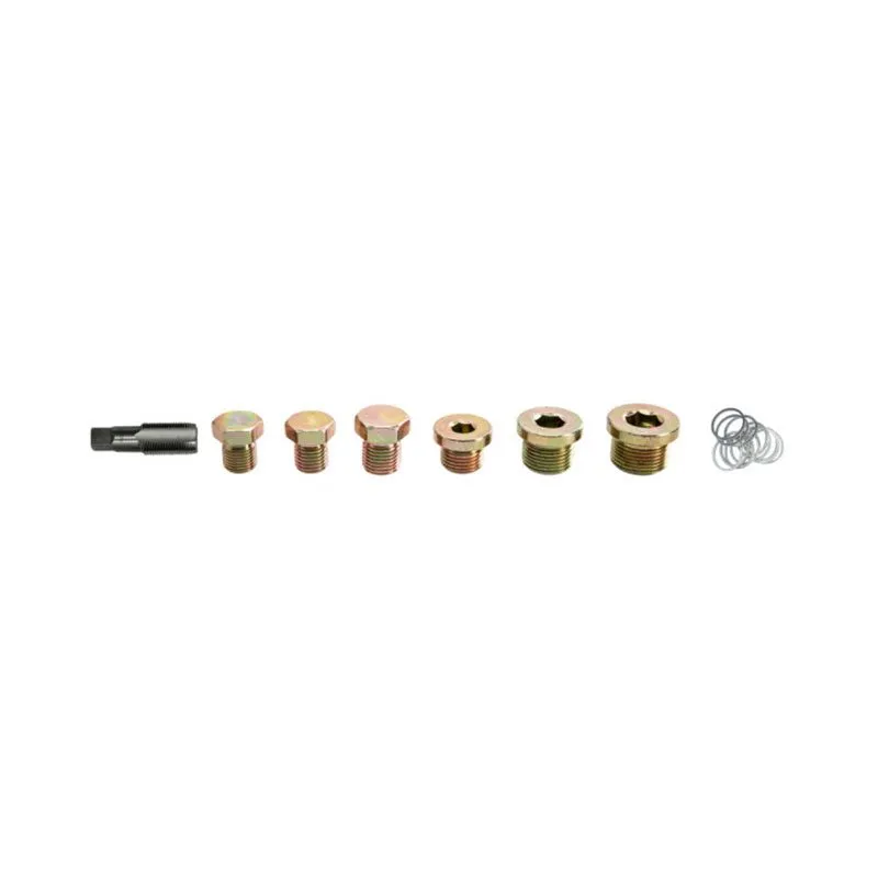 Reparación de roscas de tapones de aceite