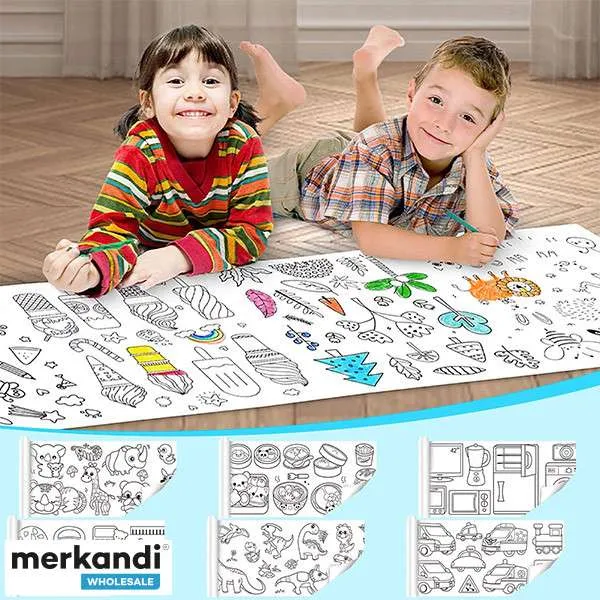 ROLLO DE DIBUJO INFANTIL, 3M  DRAWROLL