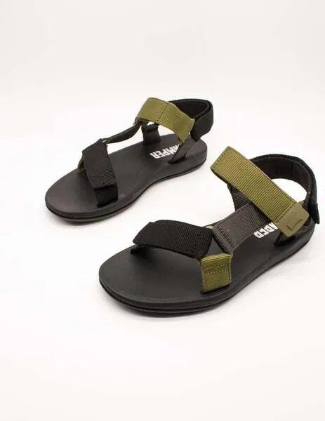 SANDALIA CAMPER K100539032 MATCH NEGRO DE HOMBRE