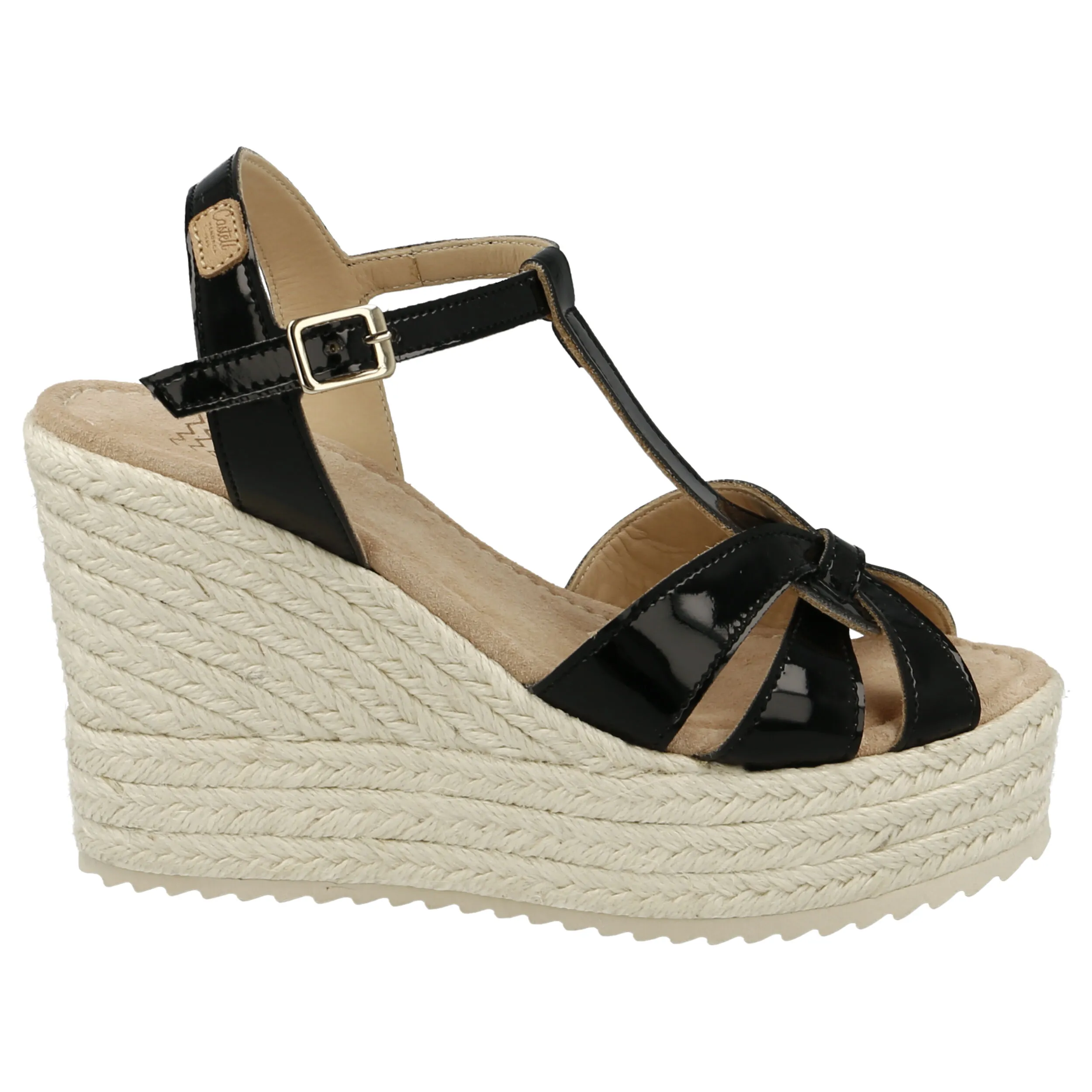 Sandalias Mujer Castell RETRO CHAROL
