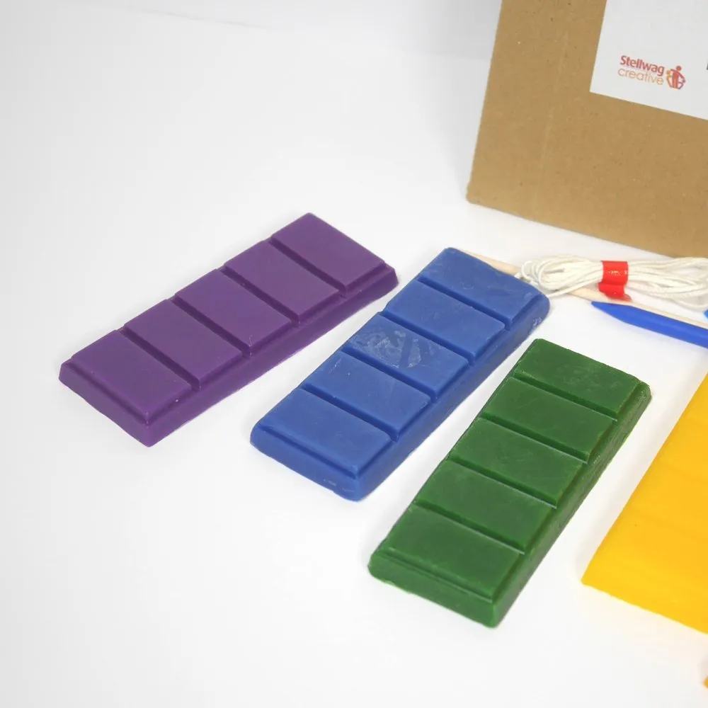 Set de bricolaje, amasado de velas