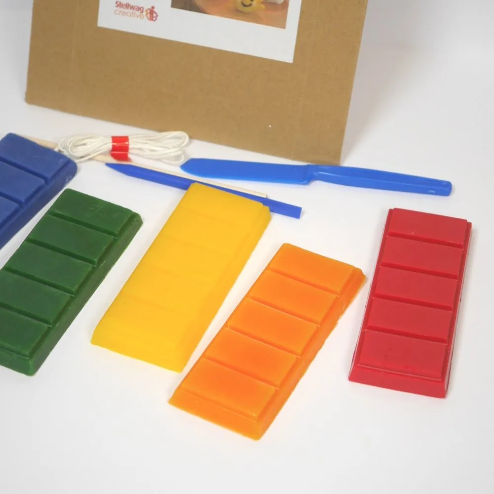 Set de bricolaje, amasado de velas