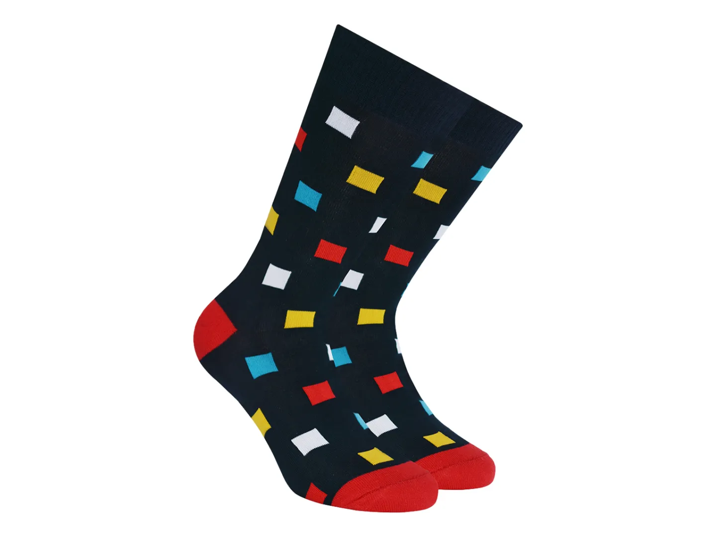 Skunk Socks Sku 004 Multicolor Cuadros 10          (100)