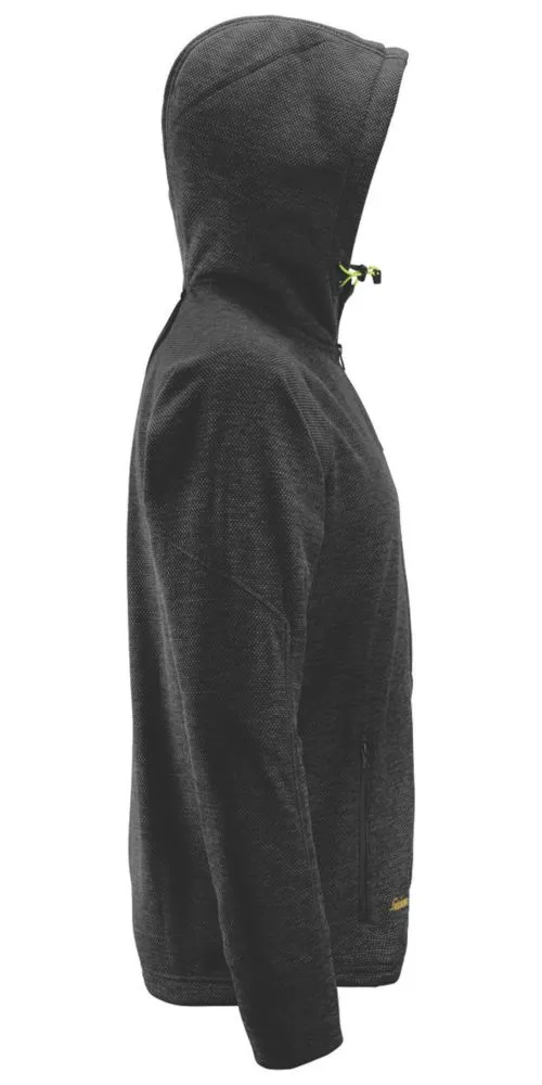 Snickers FlexiWork, sudadera de tejido polar, negro, talla L (pecho 43