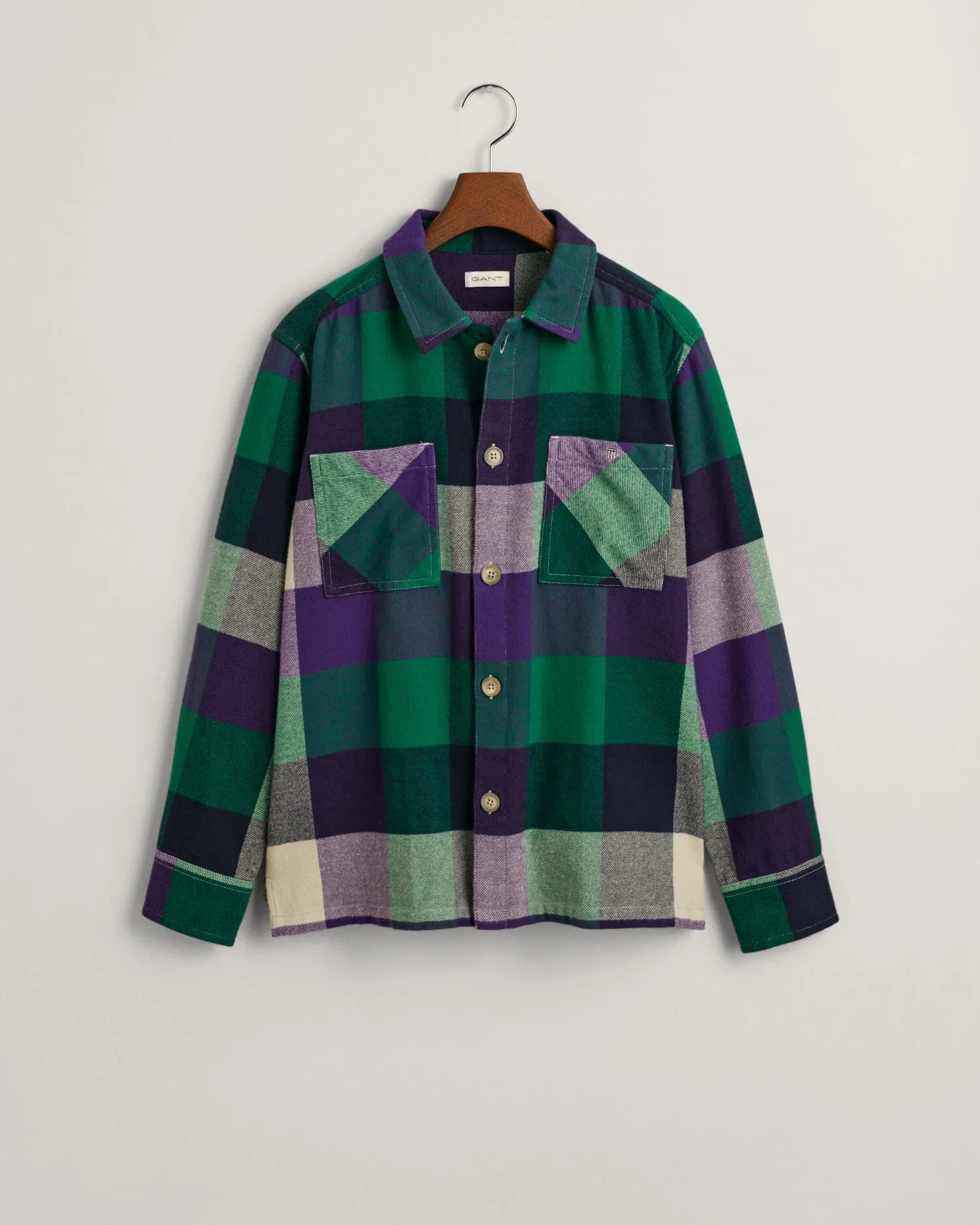 Sobrecamisa de cuadros Shield Teens