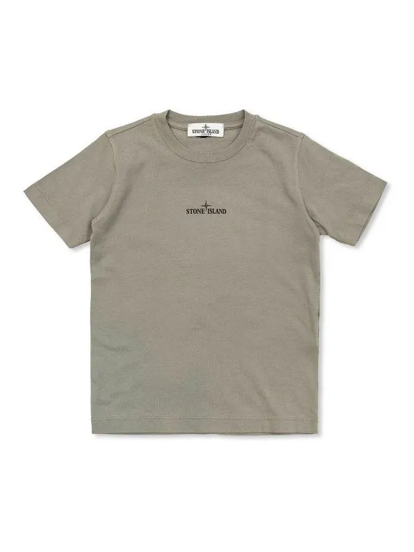 STONE ISLAND JUNIOR CAMISETA  GRIS
