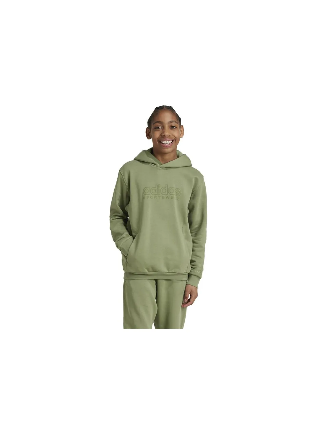 Sudadera adidas All Szn Graphics  Infantil Verde
