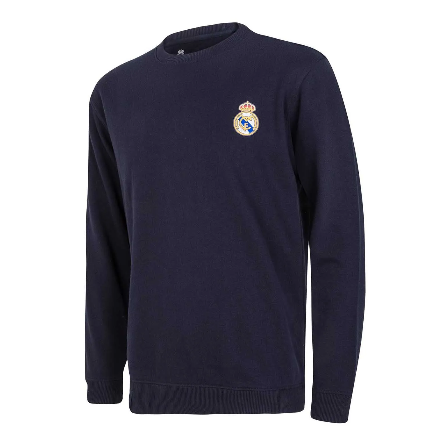 Sudadera Azul Marino Hombre Escudo Color Essentials