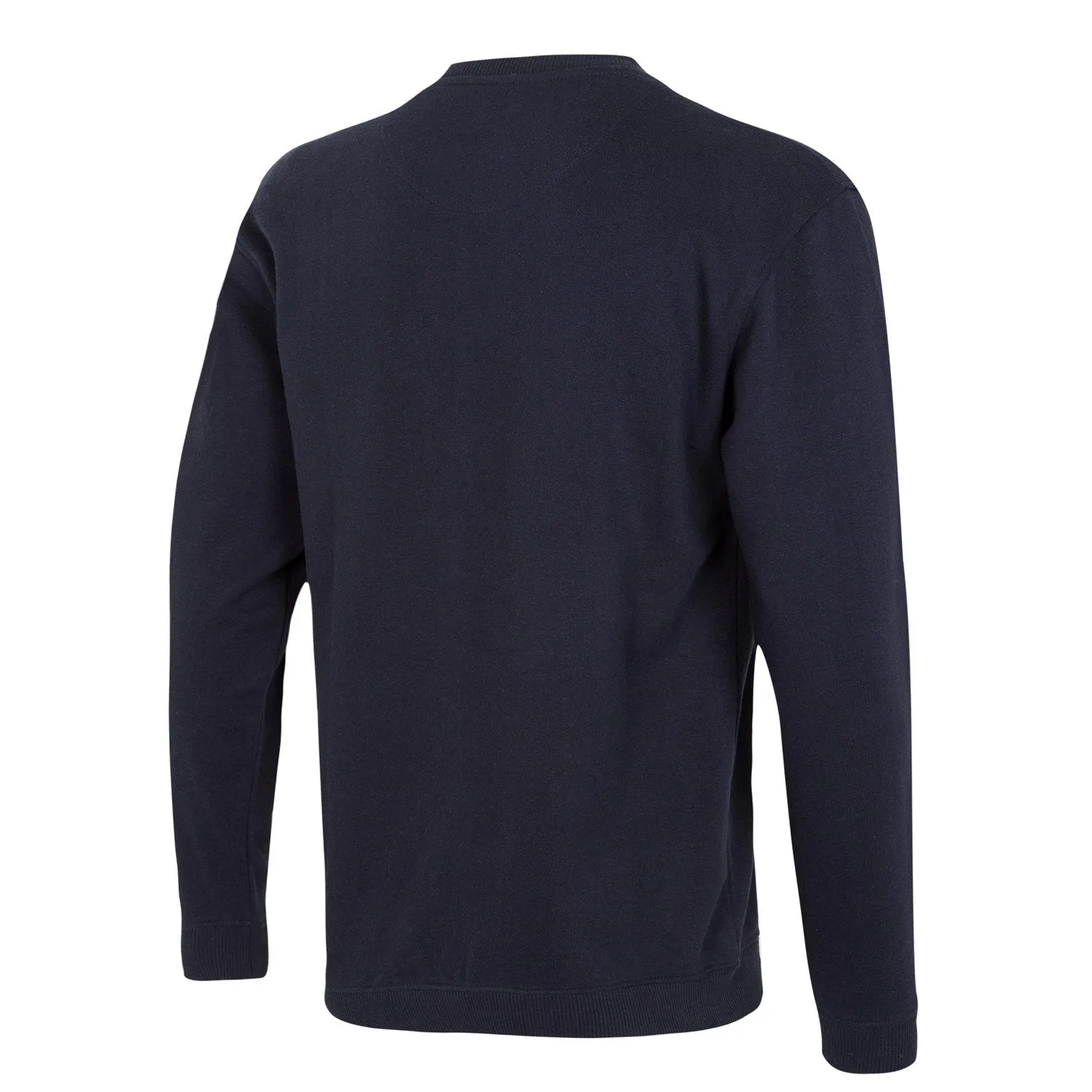 Sudadera Azul Marino Hombre Escudo Color Essentials