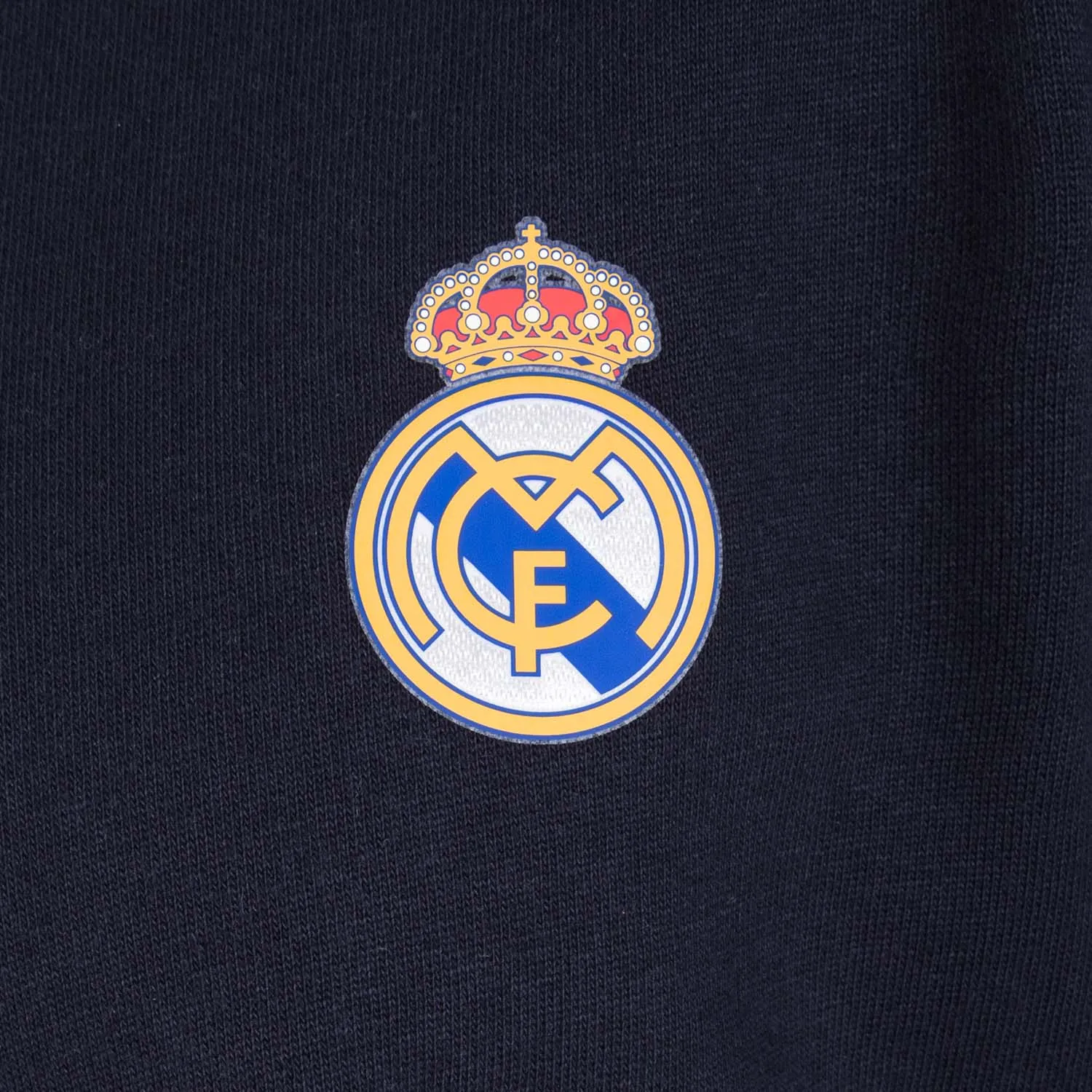 Sudadera Azul Marino Hombre Escudo Color Essentials