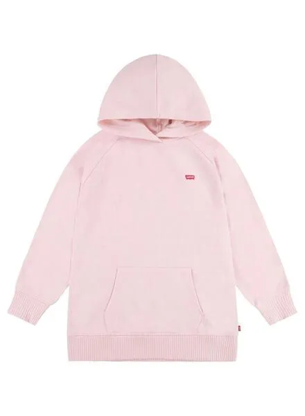 Sudadera Levis Hoodie Chalkpink Rosa Para Niña