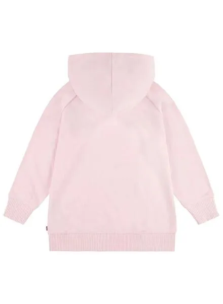 Sudadera Levis Hoodie Chalkpink Rosa Para Niña