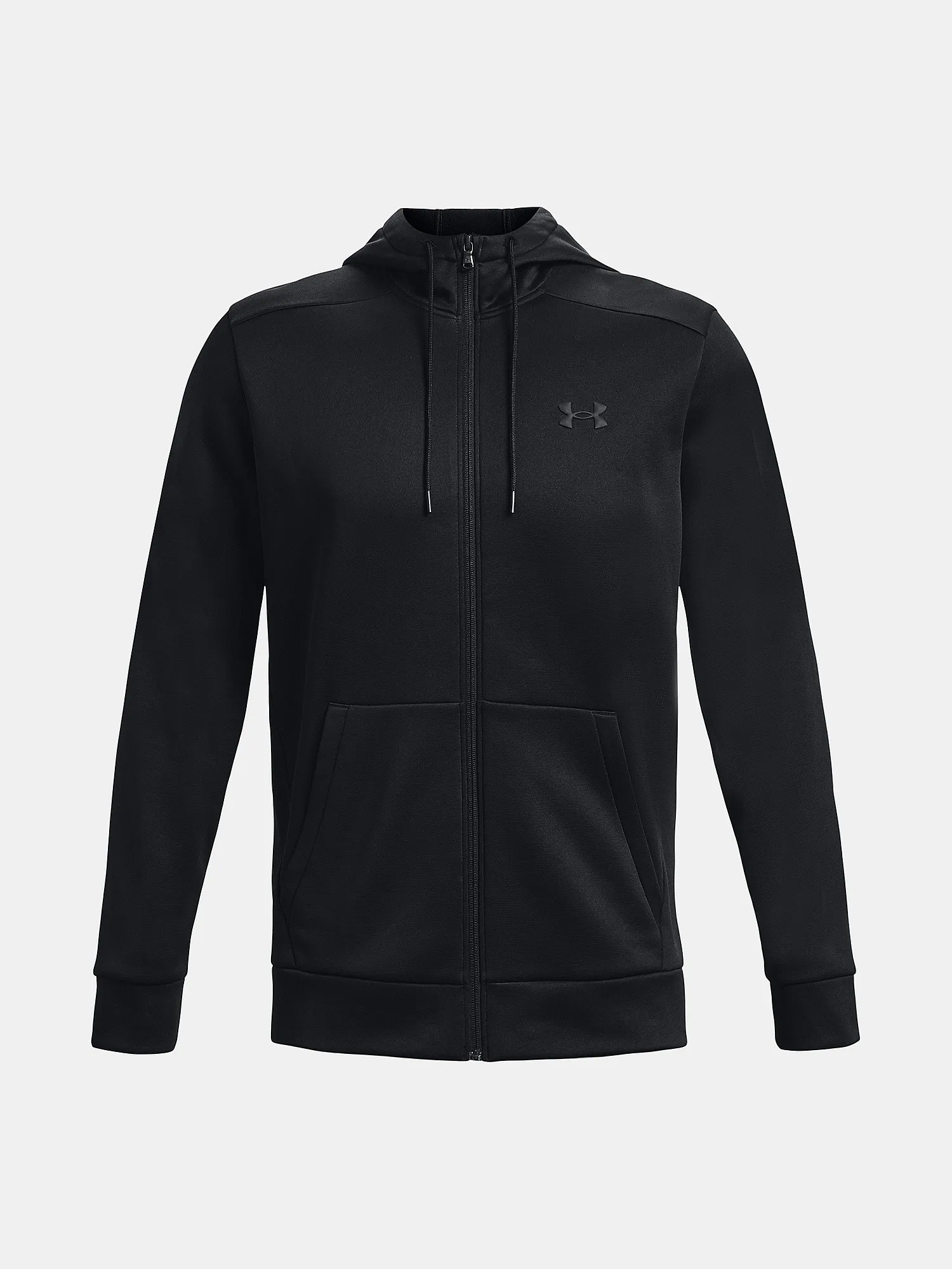 SUDADERA UNDER ARMOUR ARMOUR FLEECE ZIP  BLACK  MEN´S