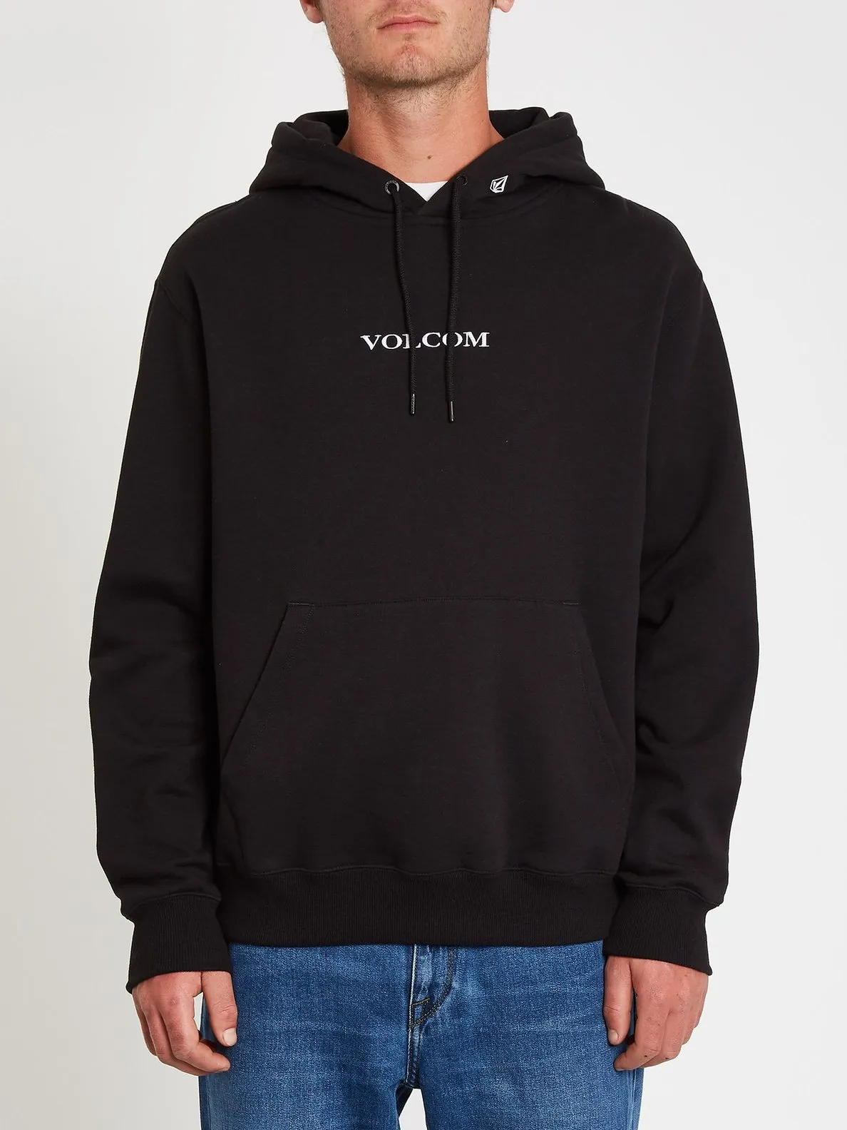Sudadera VOLCOM con capucha para hombre clásica VOLCOM STONE – BLACK Ref. A4112106 negra