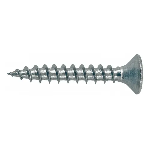 Tornillo Madera Aglomerado Cabeza Fresada Acero (65 Uds) 3.5x16 Mm Gris