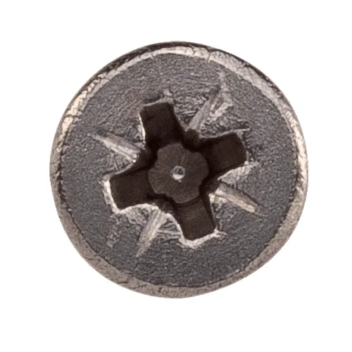 Tornillo Madera Aglomerado Cabeza Fresada Acero (65 Uds) 3.5x16 Mm Gris