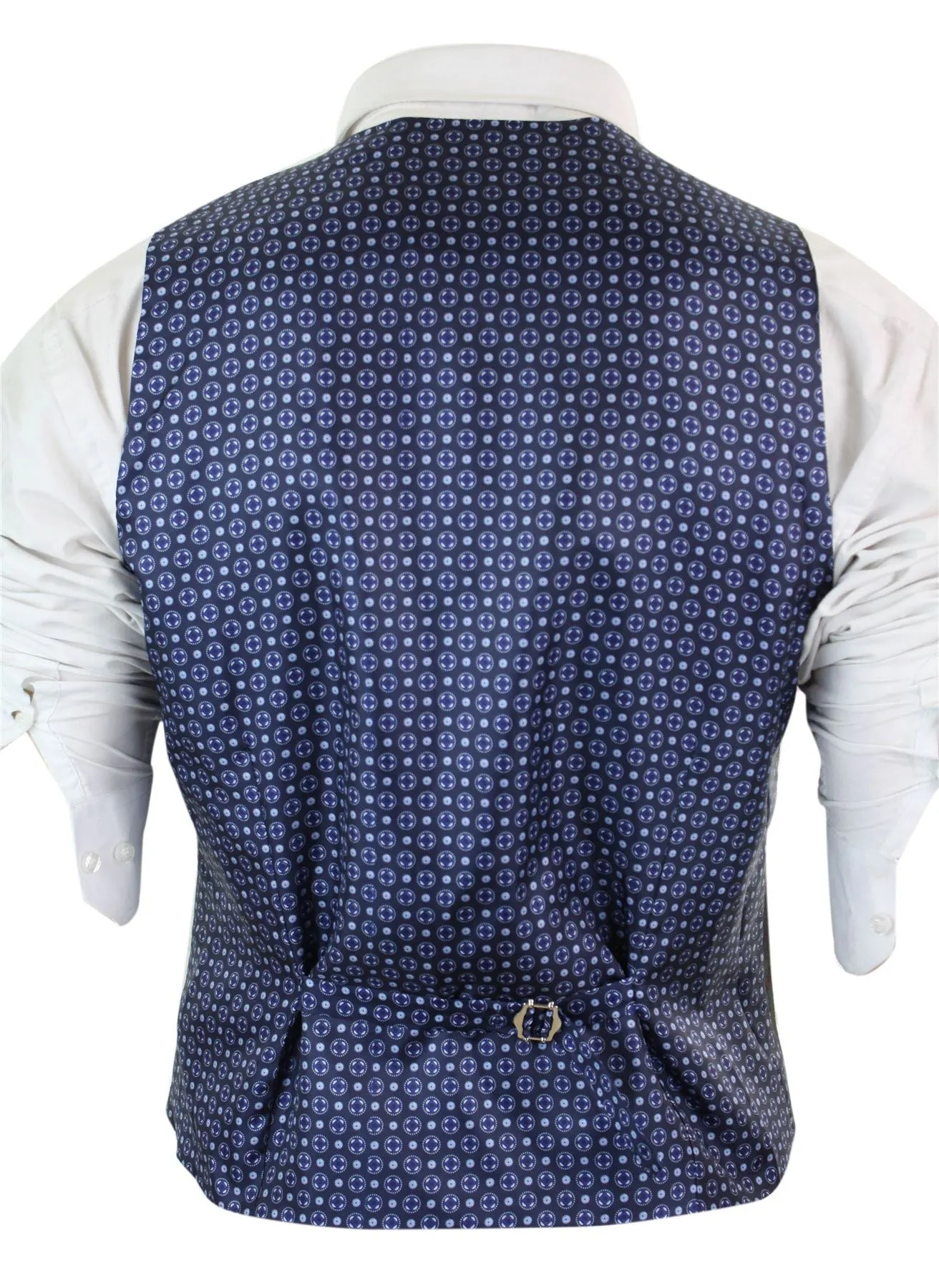 TRUCLOTHING STZ14  TRAJE 3 PIEZAS BLINDERS TEXTURA DE ESPIGA LANA VINTAGE AJUSTADO OLIVE
