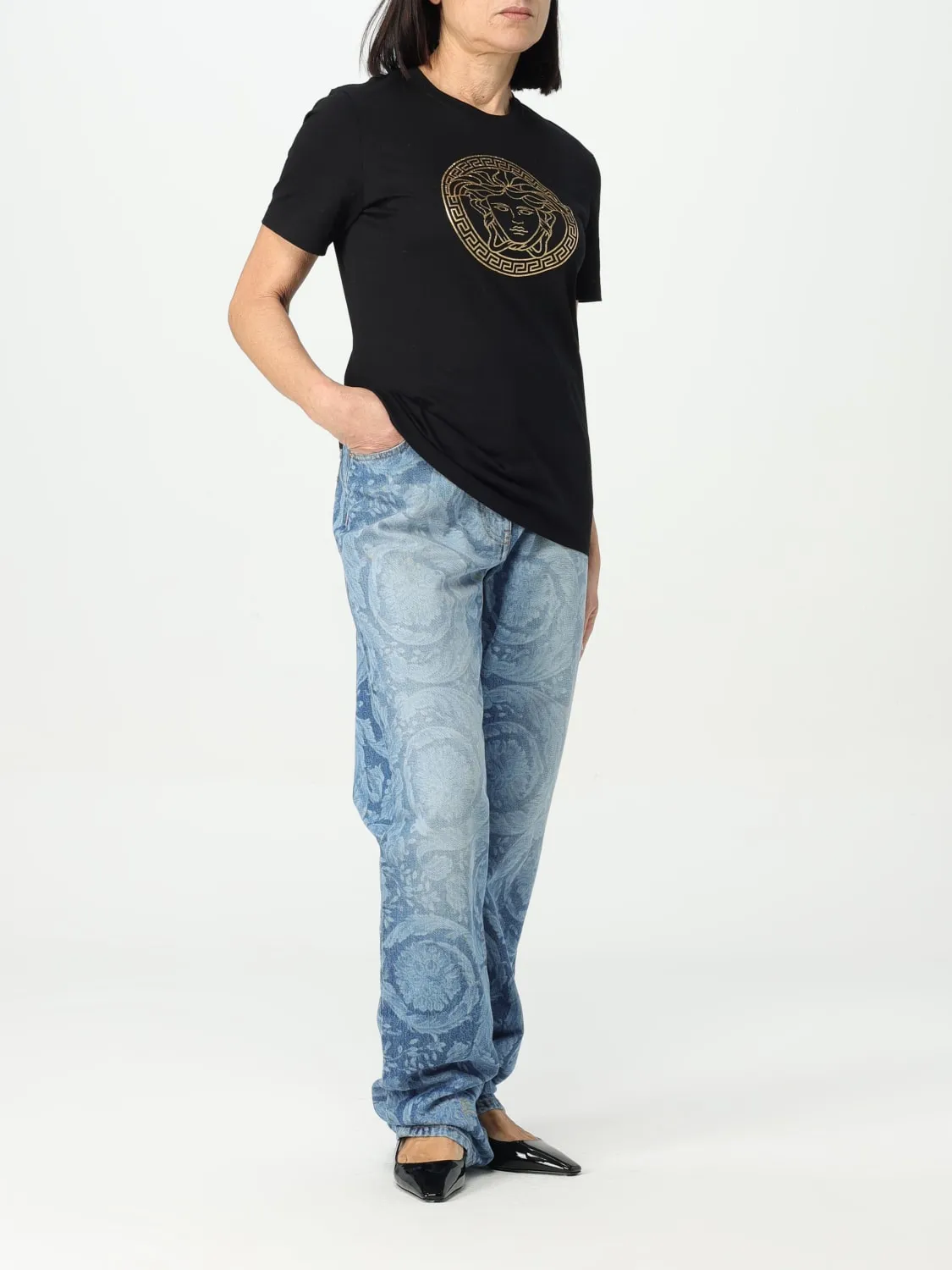 Vaquero mujer Versace
