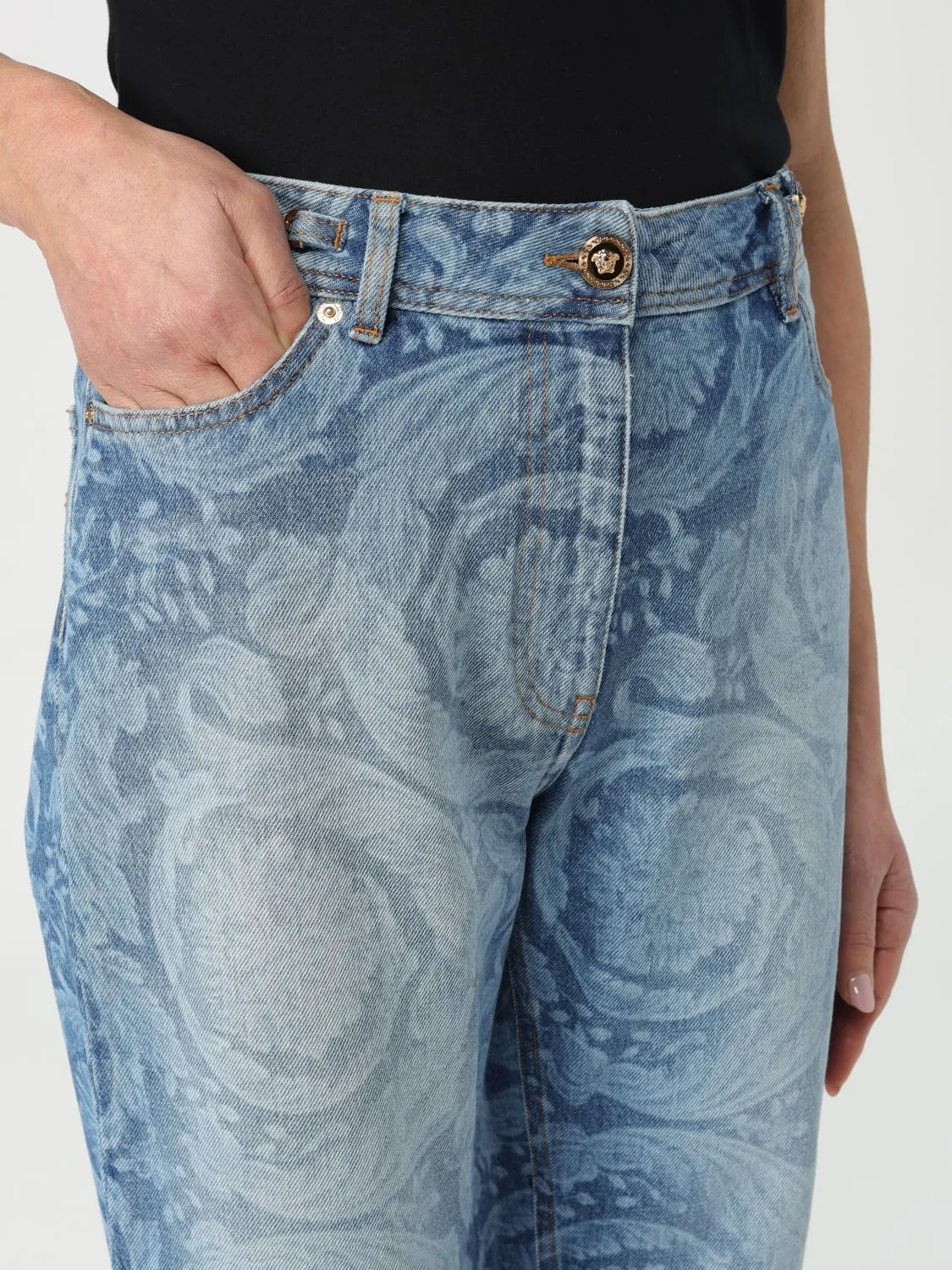 Vaquero mujer Versace