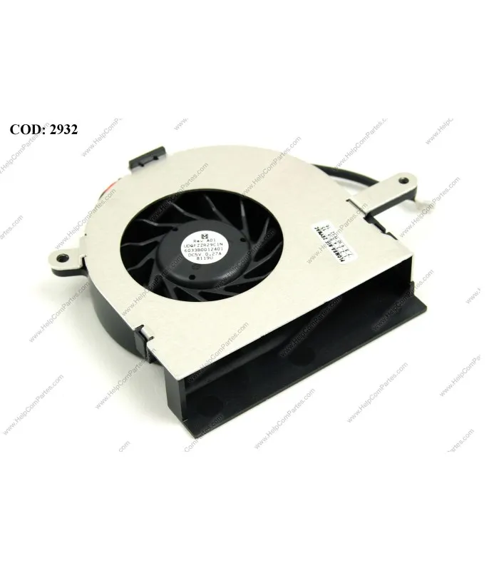 VENTI. TOSHIBA SATELLITE A200 A201 A202 A203 A205 A210 A215  SERIES (AMD) V000100240 3PIN V.1 ORIG.