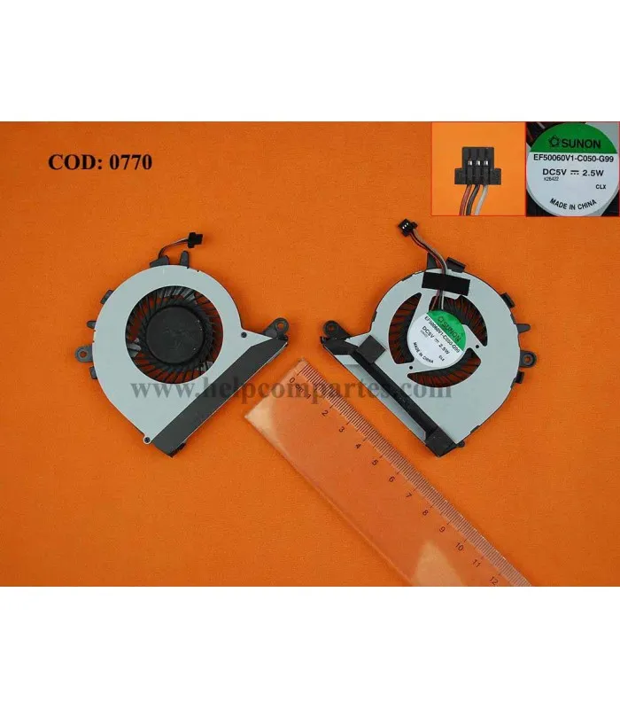 VENTI. TOSHIBA SATELLITE  U840 U845 U845T U84010M U84010V U840110  V.1 SERIES A000210610 ORIG.
