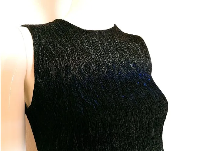 Vestido Plein Sud Negro Azul Gris 