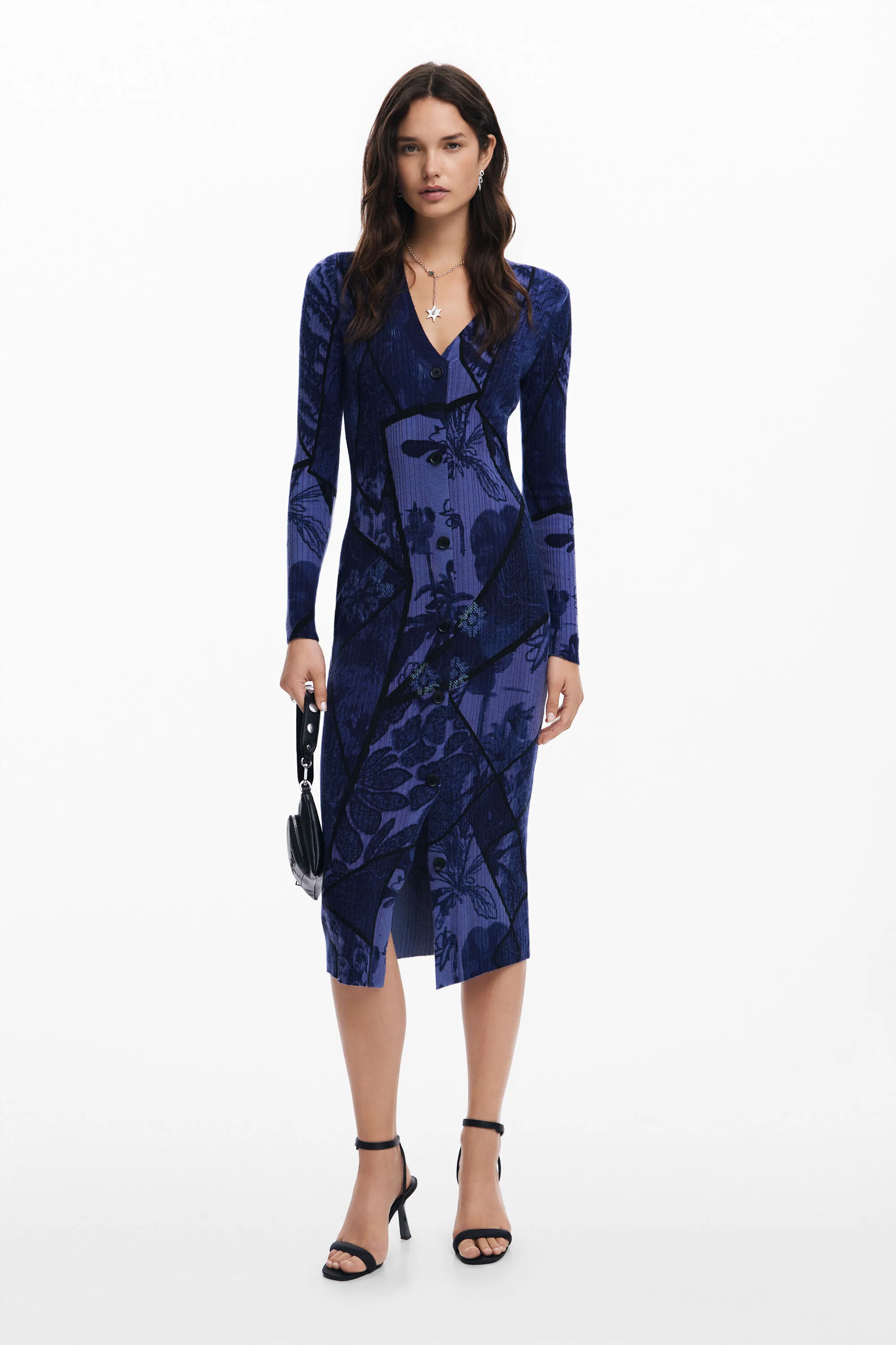 Vestit midi flors