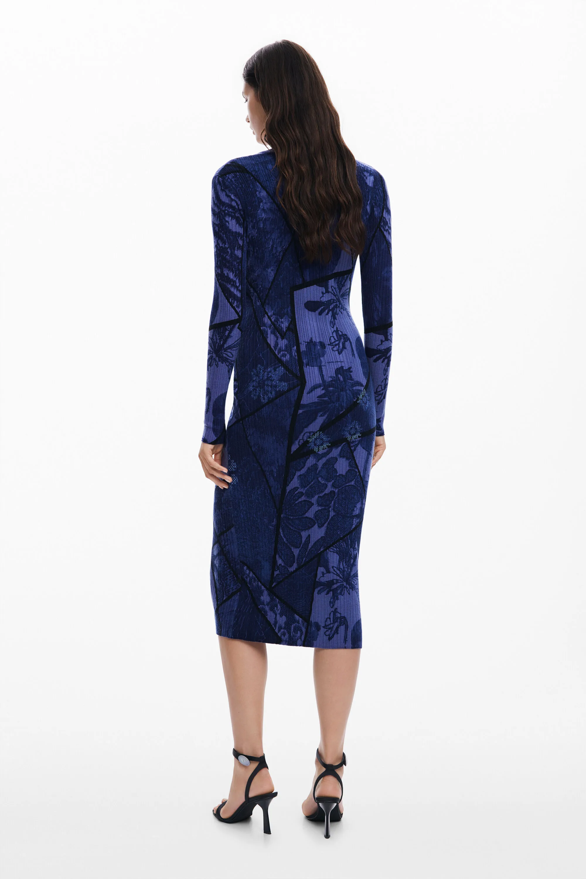 Vestit midi flors