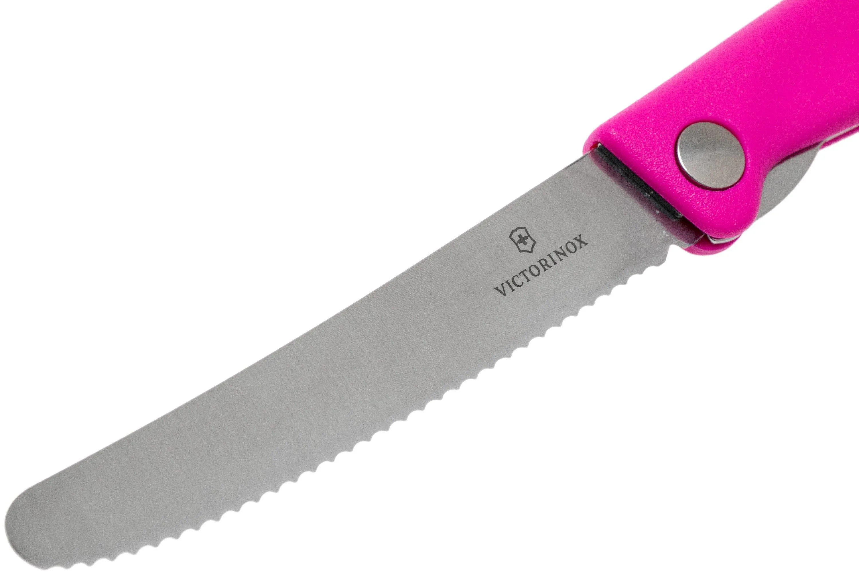 Victorinox SwissClassic cuchillo plegable para verduras rosa, 6.7836.F5B