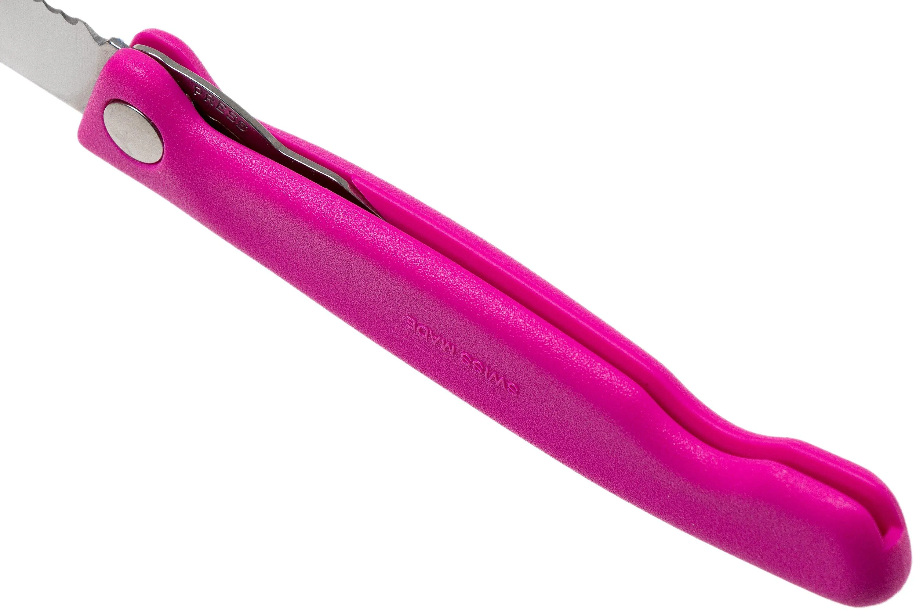 Victorinox SwissClassic cuchillo plegable para verduras rosa, 6.7836.F5B