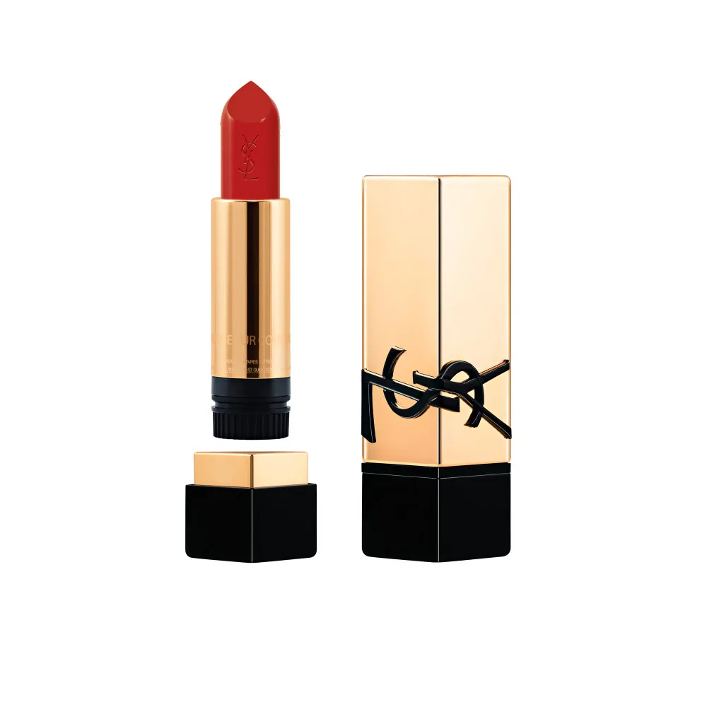 YVES SAINT LAURENT ROUGE PUR COUTURE LABIAL ACABADO SATINADO EN   R4 ROUGE EXTRAVAGANCE