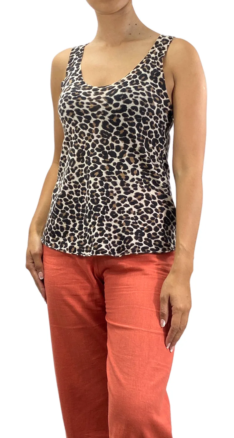 ZADIG & VOLTAIRE Polera Cashmere Animal Print
