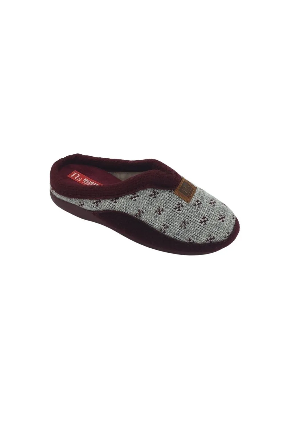 ZAPATILLA ISABA DESCALZA NORTEñAS BURDEOS 15324