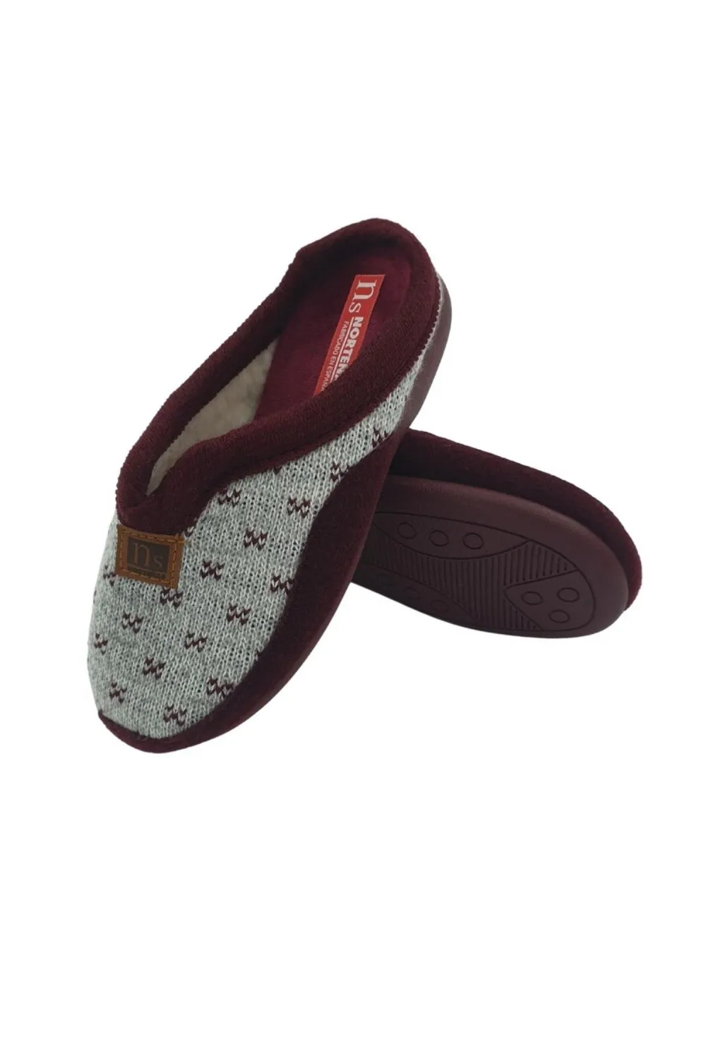 ZAPATILLA ISABA DESCALZA NORTEñAS BURDEOS 15324