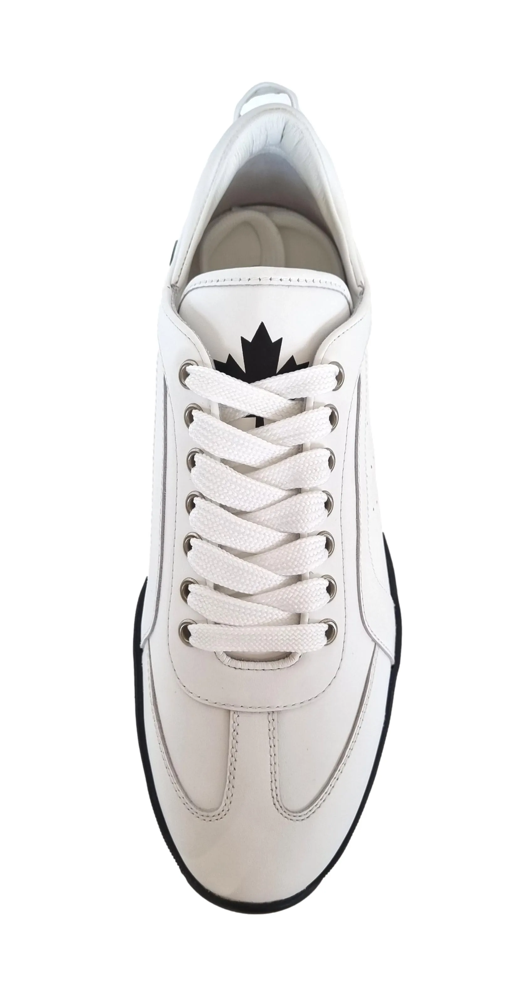 ZAPATILLAS DE HOMBRE DSQUARED2 1062 ORIGINAL ZAPATILLAS BLANCASNEGRAS