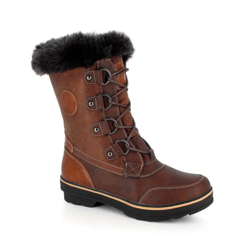 Zapatillas de mujer Kimberfeel Aponi (Chocolat) apres ski