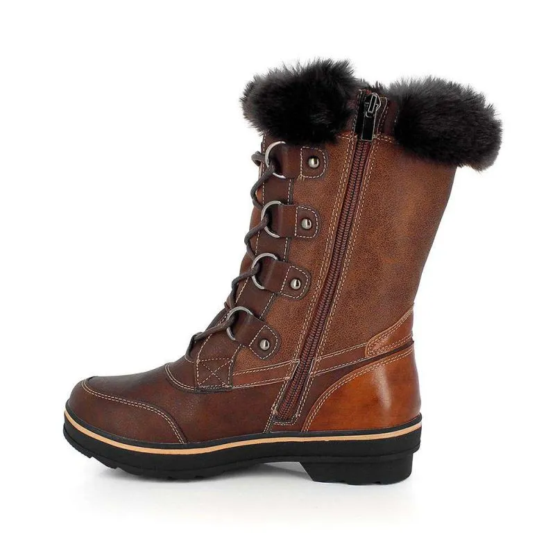 Zapatillas de mujer Kimberfeel Aponi (Chocolat) apres ski