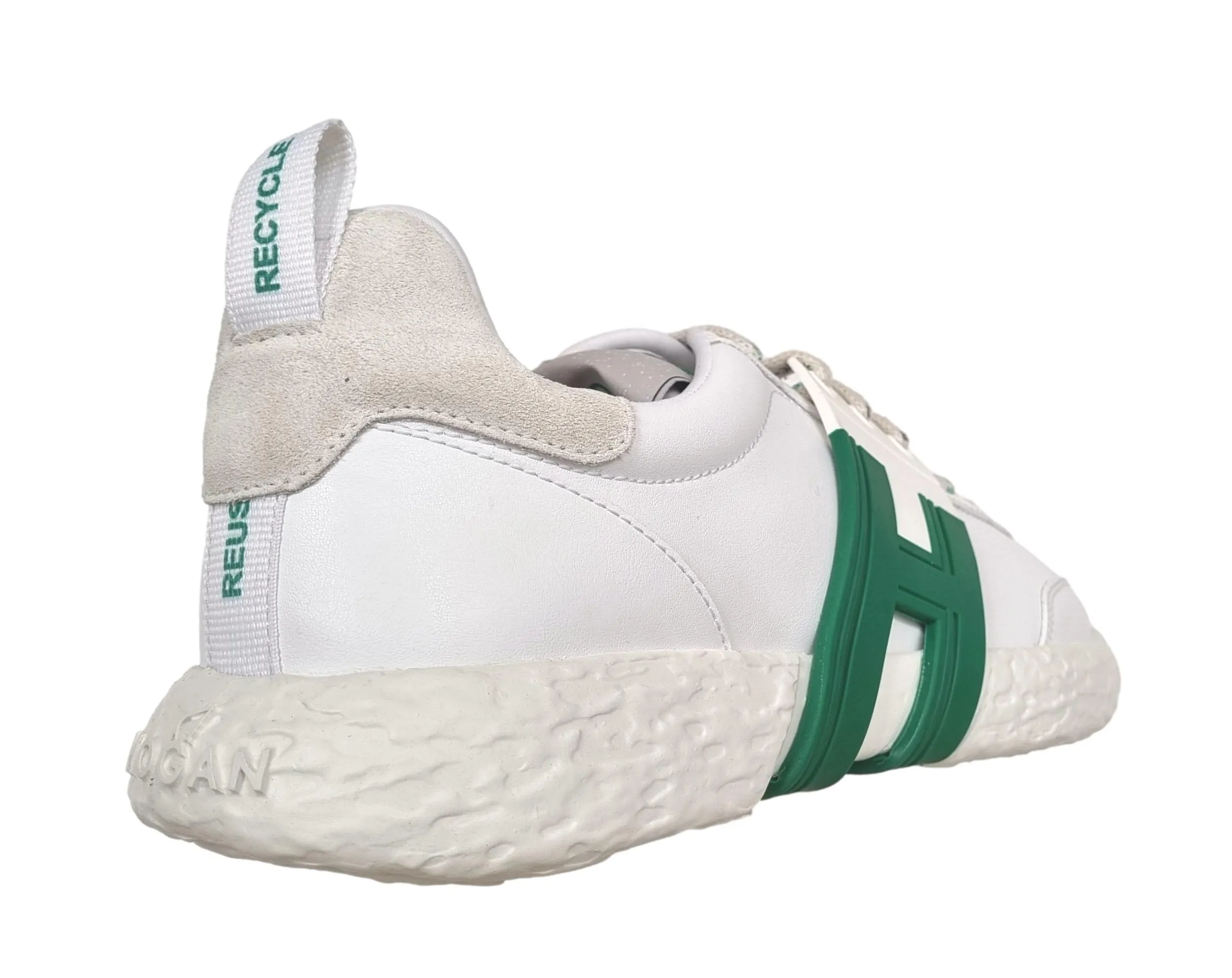 Zapatillas Hogan scarpe recicladas 3R H5M5900EF12QP9B001 blanco verde