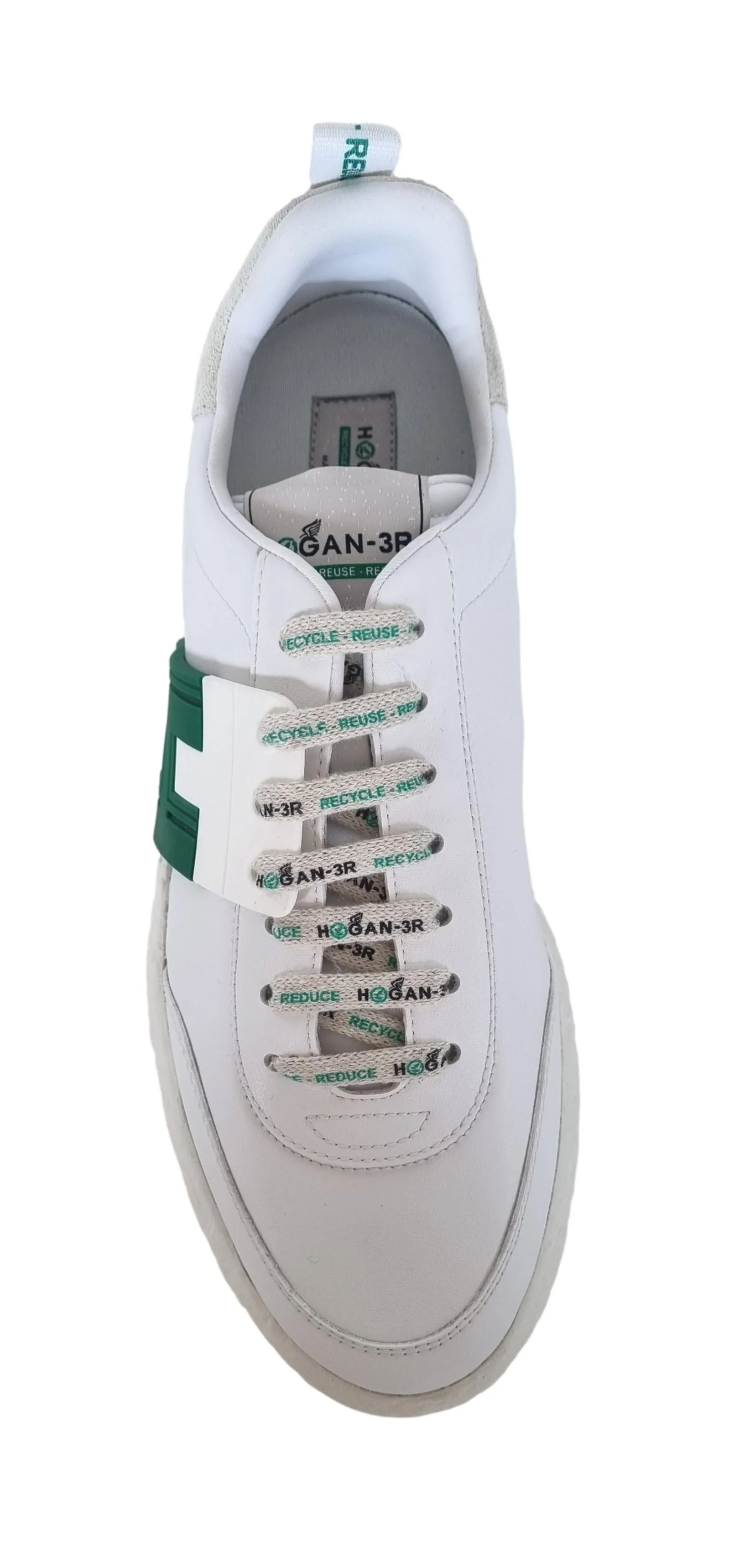 Zapatillas Hogan scarpe recicladas 3R H5M5900EF12QP9B001 blanco verde