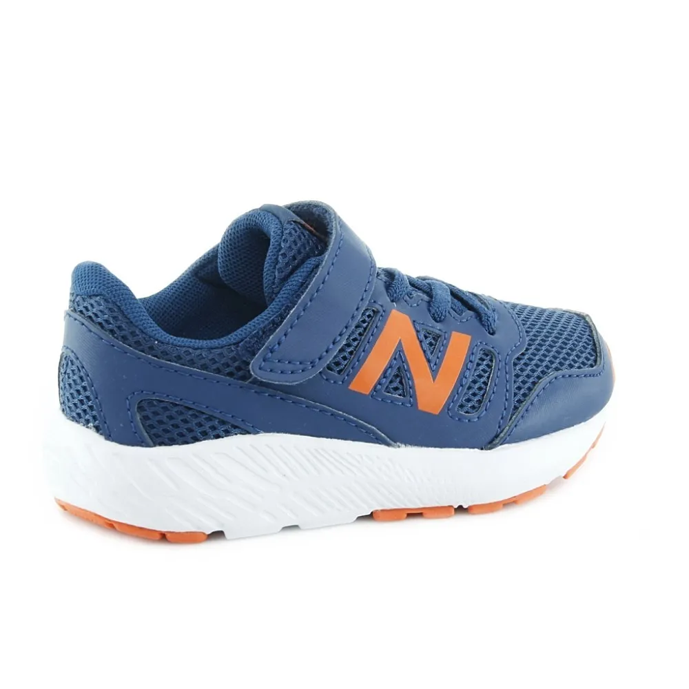 ZAPATILLAS NIñOS NEW BALANCE 5570 AZULNARANJA .