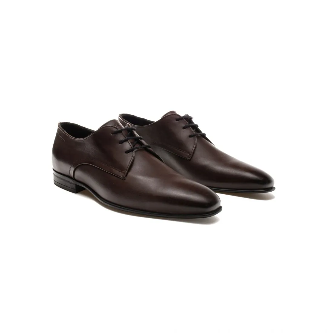 Zapatos Formales En Cuero Con Cordones  Overstate