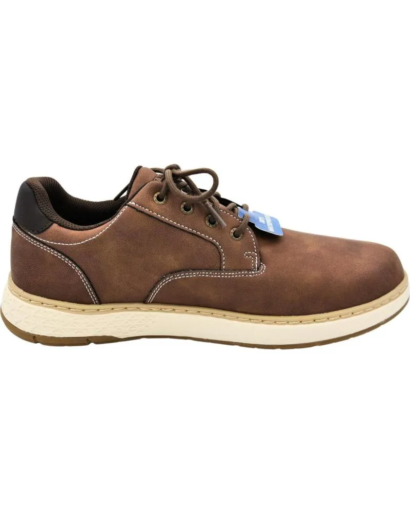 ZAPATOS SKECHERS  DE HOMBRE  DEPORTIVOS PARA HOMBRE PIEL VEGANA PLANTILLA M  BRN
