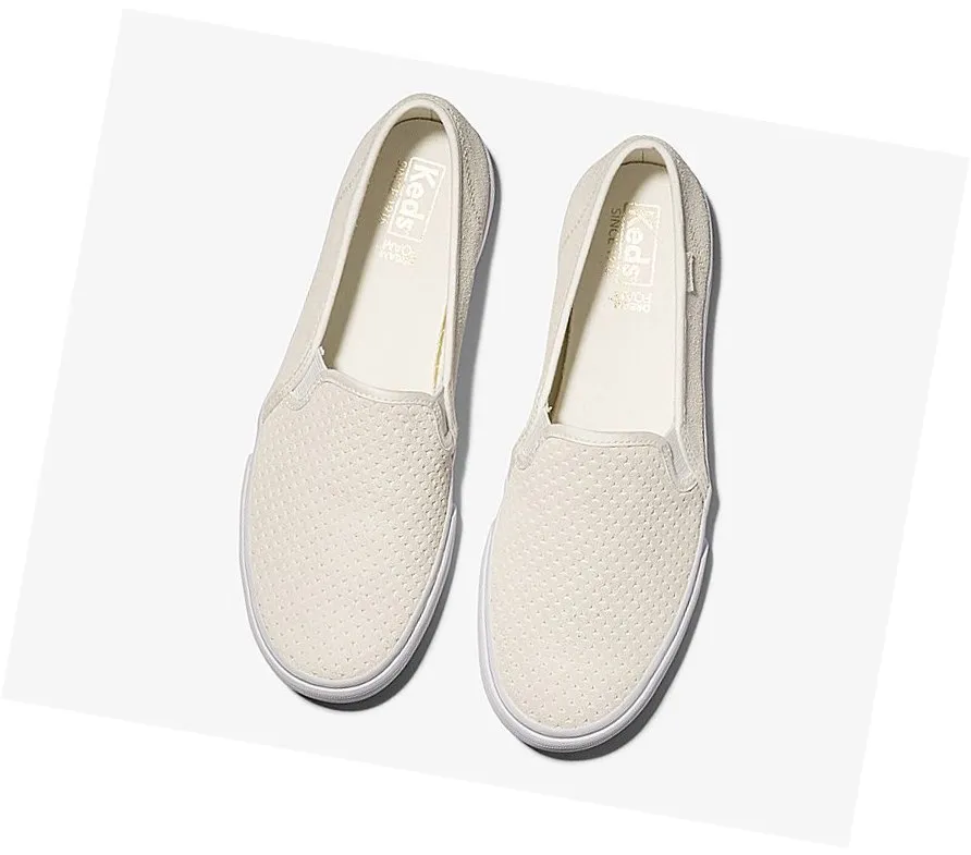 Zapatos Slip On Keds Double Decker Perf Gamuza Comodidad Mujer Blancas cuidado de la salud 2024 – Zapatos Slip On