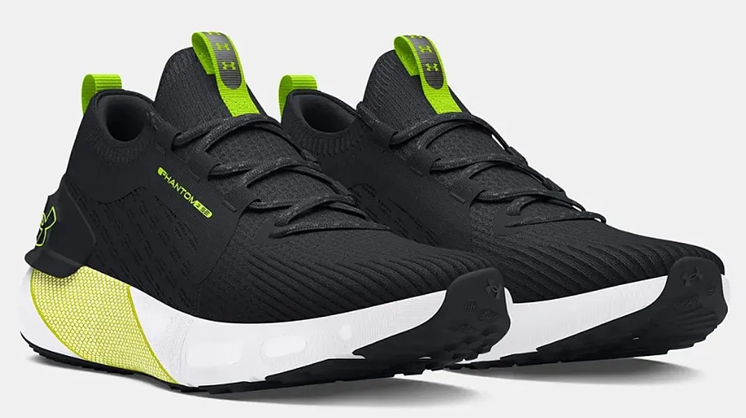 ZAPATOS UNDER ARMOUR HOVR PHANTOM 3 SE  BLACK/WHITE/HIGH VIS YELLOW  MEN´S