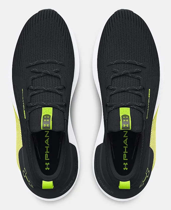 ZAPATOS UNDER ARMOUR HOVR PHANTOM 3 SE  BLACK/WHITE/HIGH VIS YELLOW  MEN´S